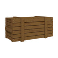 Wooden Storage Crate - Rustic Design, Durable and Versatile